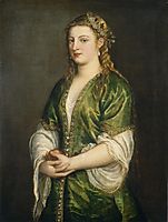 Portrait of a Lady, c.1555, titian