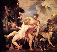 Venus and Adonis, 1553-1554, titian
