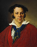 Portrait of K.G.Ravich, 1823, tropinin