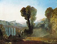 Ariccia, Sunset, 1828, turner