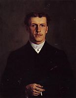 Paul Vallotton, the Artist`s Brother, 1886, vallotton