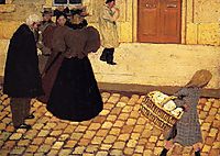 Street Scene, 1895, vallotton