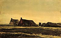Cottages, 1883, vangogh