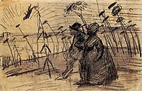 Couple Out for a Stroll, 1887, vangogh