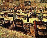 Interior of a Restaurant in Arles, 1888, vangogh