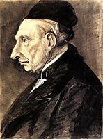 Portrait of Vincent van Gogh, the Artist s Grandfather, 1881, vangogh