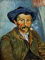 The Smoker (Peasant), 1888, vangogh