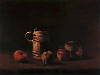 Still Life with Beer Mug and Fruit, 1881, vangogh