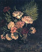 Vase with Carnations, 1886, vangogh