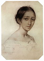 Portrait of a Girl, venetsianov