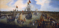 The Port of Middelburg, 1615, venne