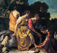 Diana and her Companions, c.1654, vermeer