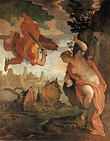 Perseus freeing Andromeda, 1578, veronese