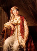 Giuseppina Grassini in the role of Zaire, 1804, vigeelebrun