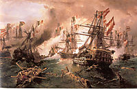 Naval battle at Lissa, 1869, volanakis