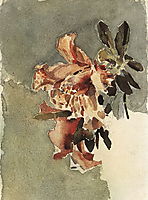 Red Azaleas, c.1886, vrubel