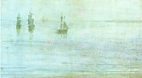 Nocturne - the Solent, 1866, whistler
