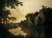 Landscape with Dale Abbey, wright