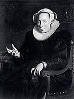 Portrait Of The Artist-s Wife, 1601, wtewael