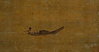 Angler on a Wintry Lake (detail), 1195, yuan