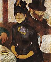 The cafe, 1884, zandomeneghi