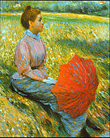 Lady in a Meadow, zandomeneghi